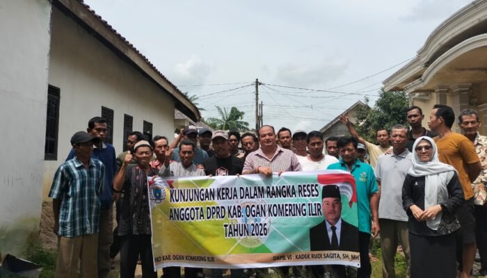 Reses di Sukamulya, Kadek Rudi Sagita Serap Aspirasi Infrastruktur Dasar