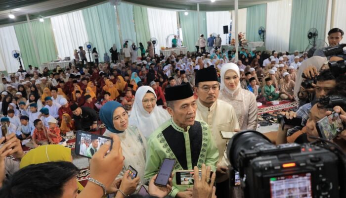 Tasyakuran Setahun Kepemimpinan, Ratu Dewa-Prima Salam Perkuat Kebersamaan dan Kepedulian Sosial