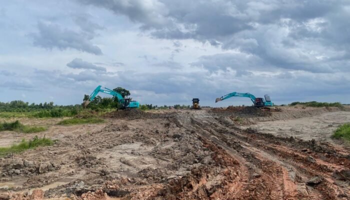 Ditreskrimsus Polda Sumsel Hentikan Aktivitas Tambang Ilegal di Desa Sako Banyuasin