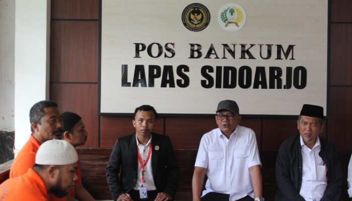 Lapas Kelas IIA Sidoarjo Sediakan Pelayanan Prima Pos Bankum Sebagai Hak Asasi Warga Binaan