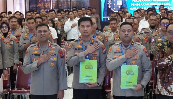 Polresta Sidoarjo, Gelar Sosialisasi Perubahan KUHP dan KUHAP Terbaru