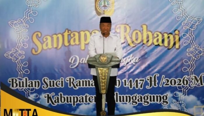 Bupati Tulungagung Ajak ASN Tingkatkan Kinerja di Bulan Ramadan, Santapan Rohani di Pendopo Jadi Momentum Muhasabah