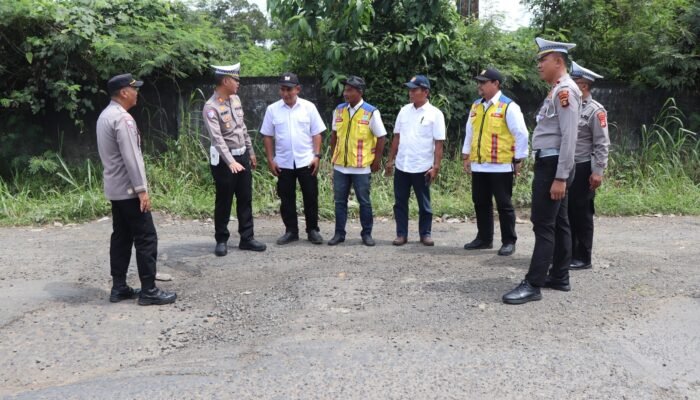 Jelang Idul Fitri 1447 H, Polres Musi Rawas Koordinasi Lintas Sektoral Cek Titik Rawan dan Jalan Berlubang