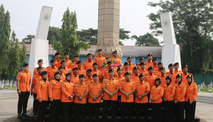 HUT ke-54 Basarnas, Kantor SAR Palembang Gelar Upacara Tabur Bunga