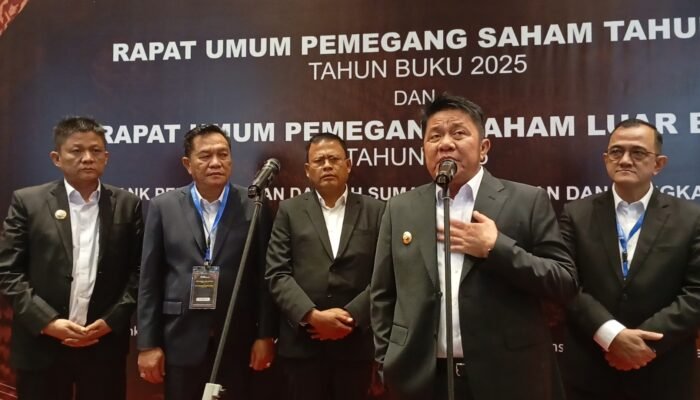 RUPS – RUPSLB BSB 2026, Gubernur Sumsel Paparkan Calon Dirut Baru