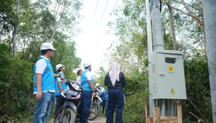 PLN Kawal Tuntas Pembangunan Infrastruktur Kelistrikan Desa Pedamaran OKI