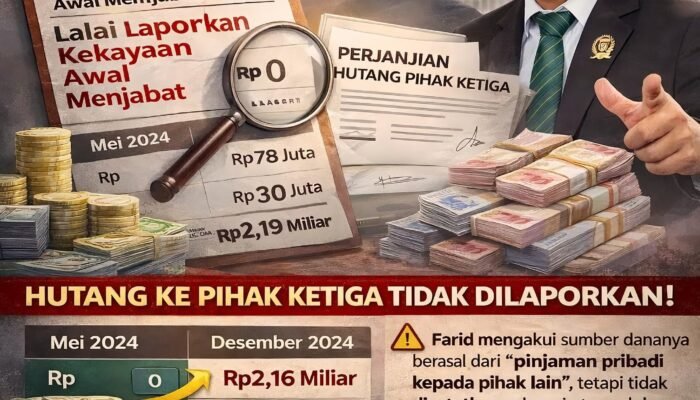 Kekayaan Melonjak Hingga 180 Persen Ketua DPRD OKI Disebut Lalai Laporkan Kekayaan Awal Jabatan