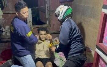 Bandit Curanmor Diciduk Polisi Sedang Tidur