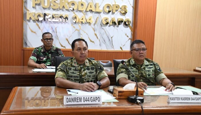 Korem 044/Gapo Tuntaskan 37 Titik KDKMP