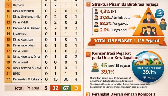 Lantik 115 Aparatur Bupati OKI Sebut Bukan Hadiah Politik