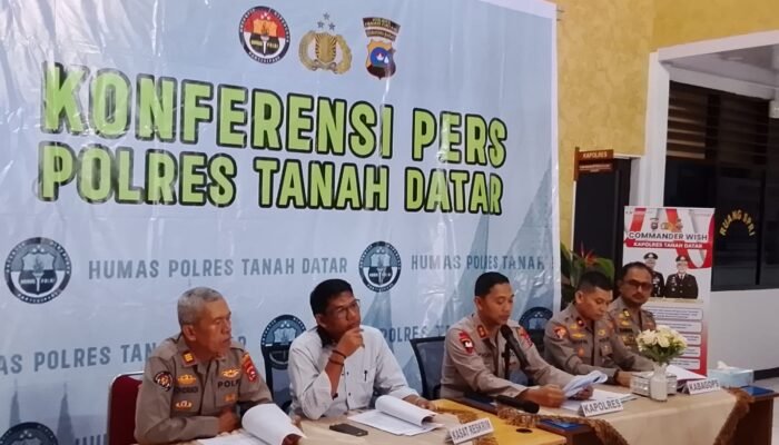Polres Tanah Datar Berhasil Ungkap Pelaku Penipuan Umrah dan Rental Mobil