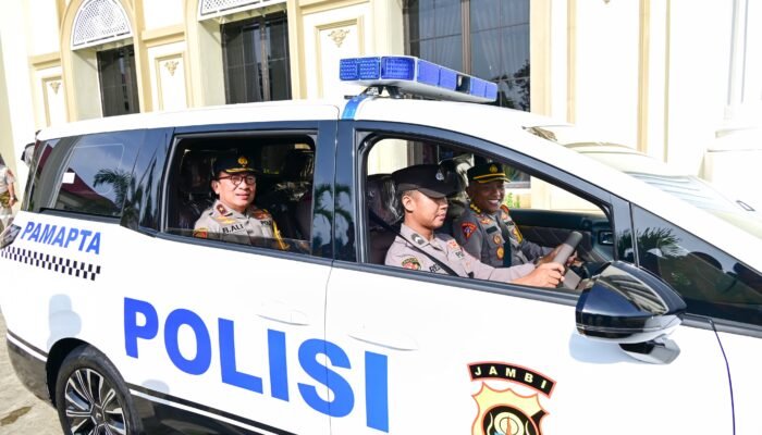 Polda Jambi Tambah Kendaraan Dinas Pamapta Untuk Polresta