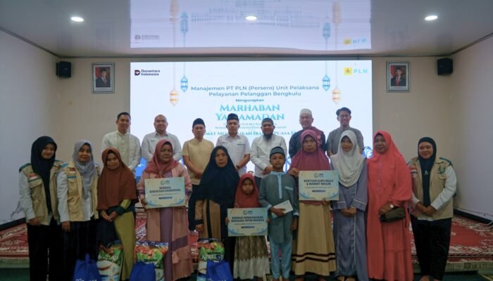 461 Penerima Bantuan Rasakan Manfaat Program Ramadhan Berbagi YBM PLN Bengkulu