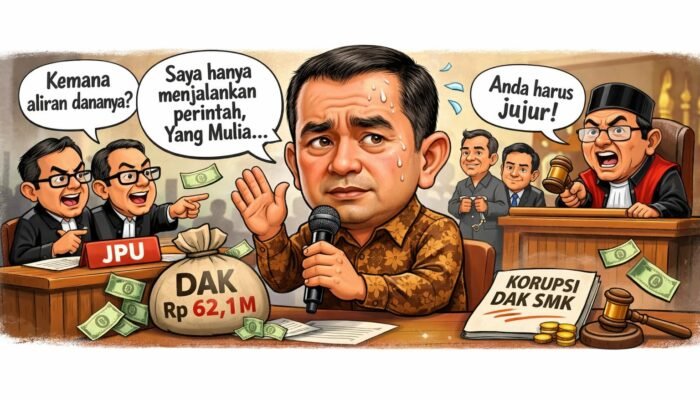 Mantan Kadisdik Jambi Varial Adhi Putra Bersaksi di Sidang Korupsi DAK SMK Rp62,1 Miliar