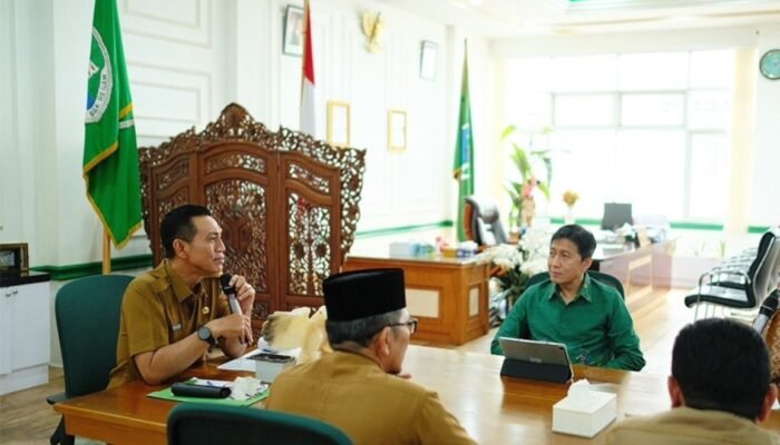 Bupati Batang Hari Terima Audiensi Penguatan Literasi dan Numerasi Kelas Awal