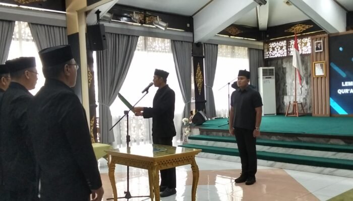 Pengurus LPTQ Masa Bakti 2025-2026 Dikukuhkan Bupati Batang Hari