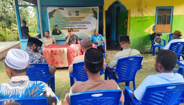 Reses di Distrik Wartutin, Abdul Rahman Tampung Aspirasi Perikanan hingga Pembangunan Jalan