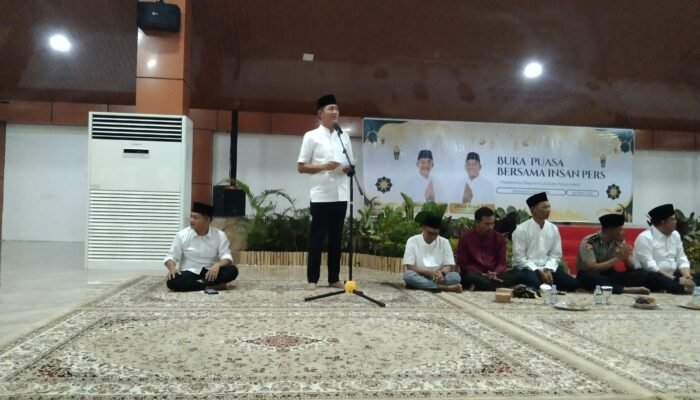 Pemkab PALI Gelar Buka Bersama Insan Pers, Begini Kata Bupati Asgianto