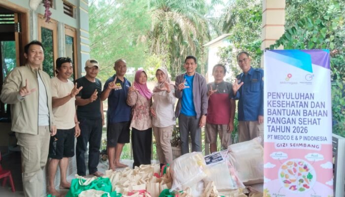 Medco E&P Gelar Penyuluhan Kesehatan dan Salurkan 375 Paket Pangan Sehat di Musi Rawas dan Lahat