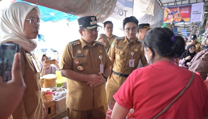 Wali Kota Jambi Sidak Pasar : Stok Pangan Aman, Harga Masih Terkendali