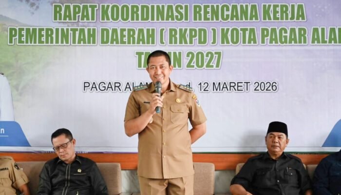 Rapat RKPD, Wujudkan 14 Program Unggulan Wali Kota Pagar Alam