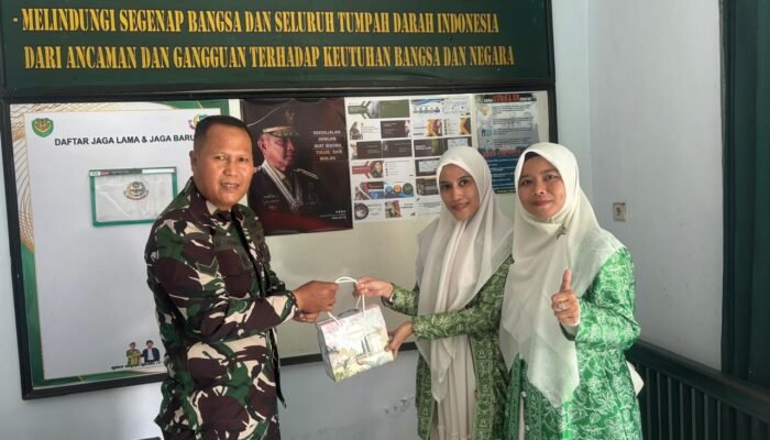 Fatayat NU Kecamatan Cikoneng Perkuat Sinergi, Gelar Silaturahmi dengan Danramil