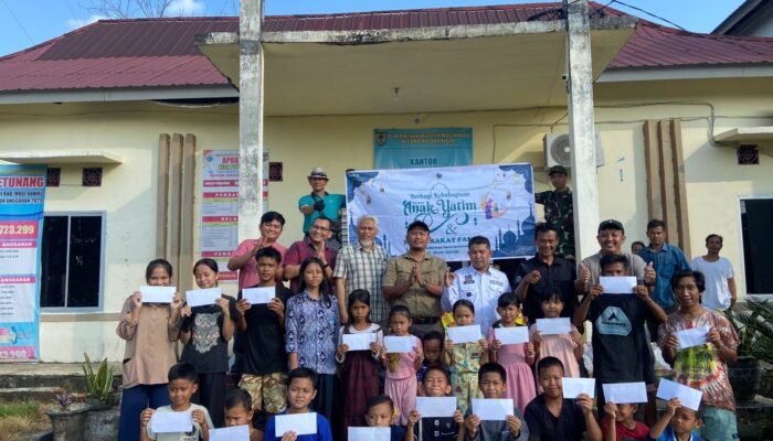 PT Evans Lestari Bagikan 390 Paket Sembako dan Santuni Anak Yatim di 13 Desa, Wujud Kepedulian di Bulan Ramadan