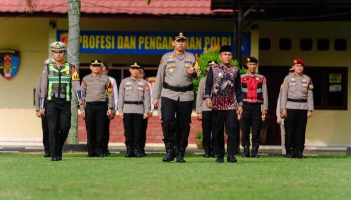 Wakil Bupati Musi Rawas, H. Suprayitno Hadiri Apel Pasukan Operasi Ketupat 2026, Pastikan Pengamanan Mudik Lebaran