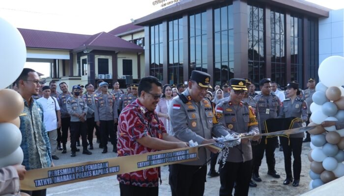 Kapolres Kapuas Hulu Resmikan “Tatha Daraka”: Wajah Baru Pelayanan Humanis di Mapolres