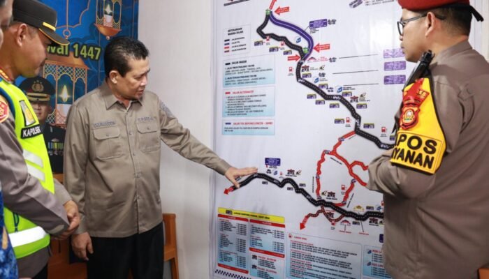 Sekda Muba Tinjau Posko Mudik, Pastikan Layanan Optimal dan Humanis untuk Pemudik