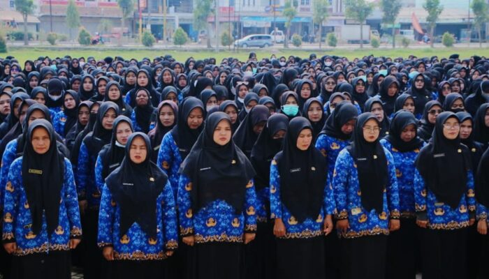 Bupati Aceh Tamiang Lantik 2.393 PPPK Paruh Waktu