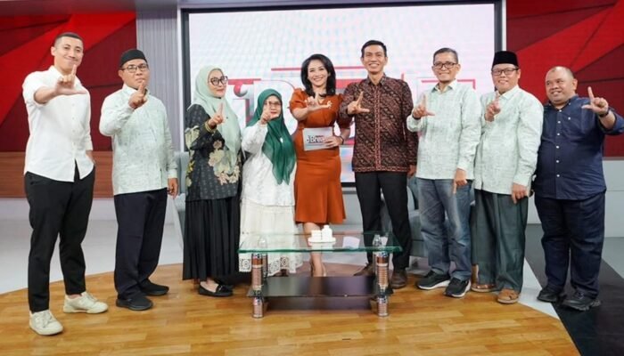 Bupati Batang Hari Jadi Narasumber Talk Show Literasi dan Numerasi di iNews TV