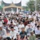 Ribuan Umat Muslim Laksanakan Shalat Idulfitri di Lapangan Cindua Mato