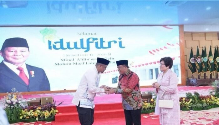 Bupati dan Wakil Bupati Karo Hadiri Open House Gubernur Sumut