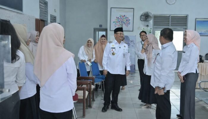 Hari Pertama Kerja, Wali Kota Jambi Tinjau Puskesmas Tahtul Yaman