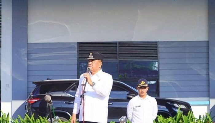 Bupati Karo Pimpin Apel Pasca Lebaran, Tekankan ASN Wujudkan Tanah Karo ASRI