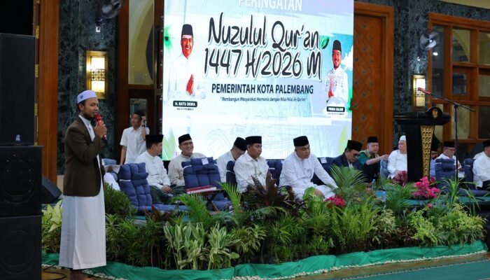 Sekda Palembang Ajak Masyarakat Jadikan Nuzulul Qur’an Momentum Memperkuat Nilai Keimanan