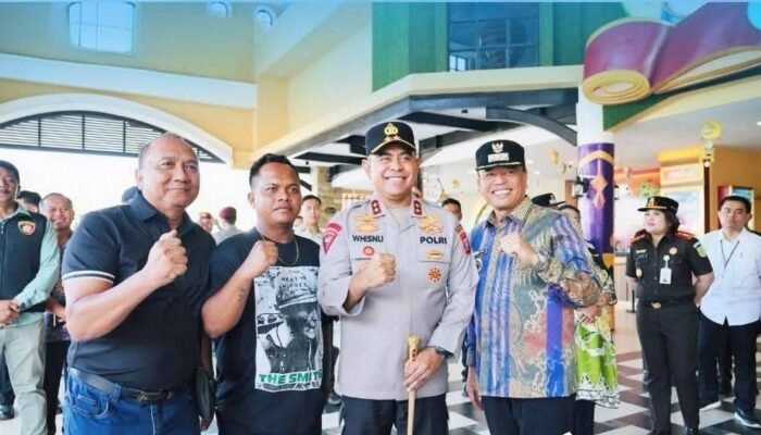 Bupati Karo Sambut Kunjungan Kapolda Sumut Tinjau Pengamanan Lebaran