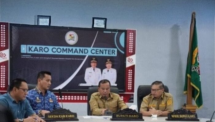 Bupati Karo Dorong Pertanian Berbasis AI, Rapat Strategis Data Digelar di KCC