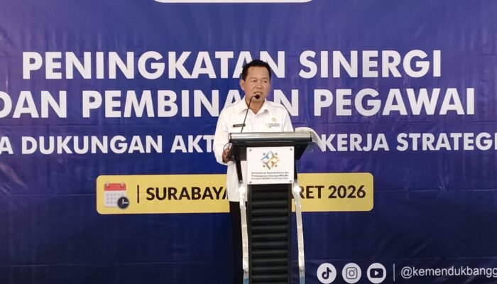 Perkuat Sinergitas 2026, Kemendukbangga/BKKBN Jawa Timur Fokus pada Quick Wins dan Disiplin ASN