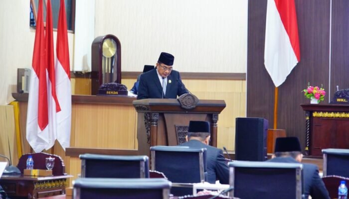 DPRD Muba Gelar Rapat Paripurna, Bahas LKPJ Bupati Muba Tahun Anggaran 2025