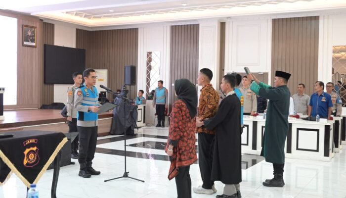 Rekrutmen Polri 2026, Polda Jambi Tegaskan Komitmen Bersih Lewat Fakta Integritas