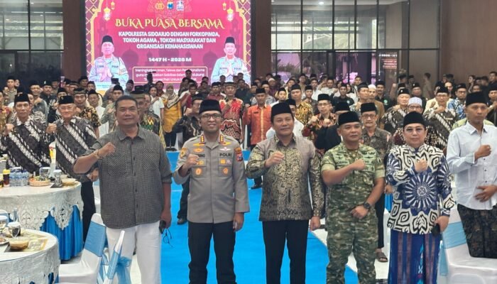 Forkopimda dan Tokoh Masyarakat Sidoarjo Pererat Silaturahmi dalam Buka Puasa Bersama