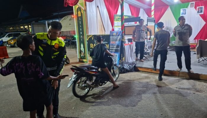 Tanpa Kompromi, Polres Kapuas Hulu Sapu Bersih Knalpot Brong dan Cegah Balap Liar Delapan Kendaraan Diamankan