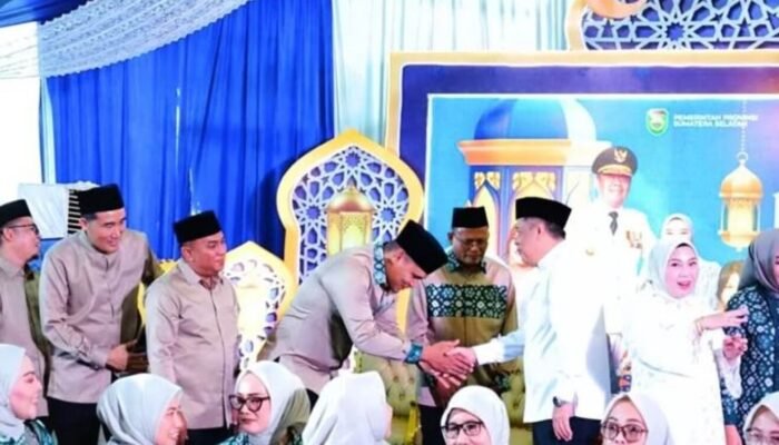 Silaturahmi Idul Fitri, Wali Kota Prabumulih Hadiri Open House Wagub Sumsel