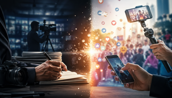 Media Tak Lagi Sendiri: Di Tengah Banjir Konten, Siapa Pegang Kendali Kebenaran?