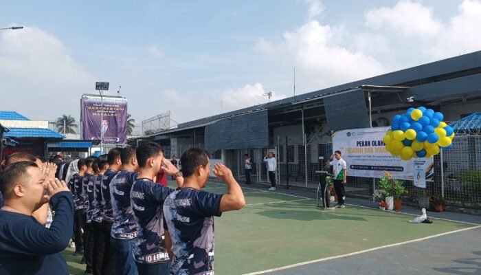 Meriahkan Hari Bhakti Pemasyarakatan ke-62, Rutan Palembang Gelar Pekan Olahraga dan Seni