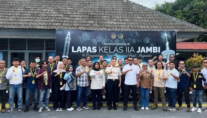Perkuat Sinergi dan Transparansi, Lapas Jambi Coffee Morning Bersama Insan Pers