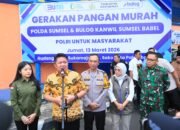 Gubernur Herman Deru Apresiasi Gerakan Pangan Murah, Upaya Tekan Panic Buying Jelang Idulfitri