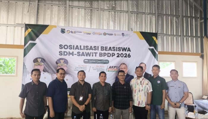 Sosialisasi Beasiswa Full Scholarship di sungai lilin di hadiri 189 Siswa SMK/SMA 